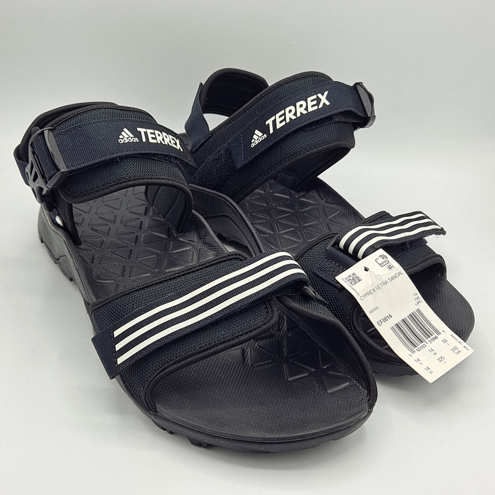 NEW Mens Adidas Terrex Outdoor Cyprex Ultra Sandal EF0016 Trail Shoes Size 14